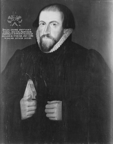 Johan-Georg Sigwart en 1604, Tbingen