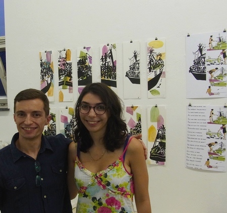 Elsa-Flore et Remigio Fabris, Symposium, Schorndorf, 2015.