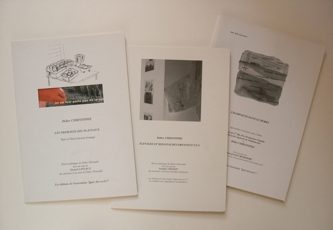 Trois porfolios de Didier Christophe.
