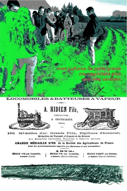 Planche du portfolio Champagne dans le Berry, 2006.