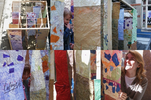 Vues de la Niche � l'Ecole Jean Jaur�s, Tulle, juin 2008.