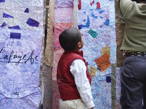 Vues de la niche pendant l'installation - 2008 gif-fr