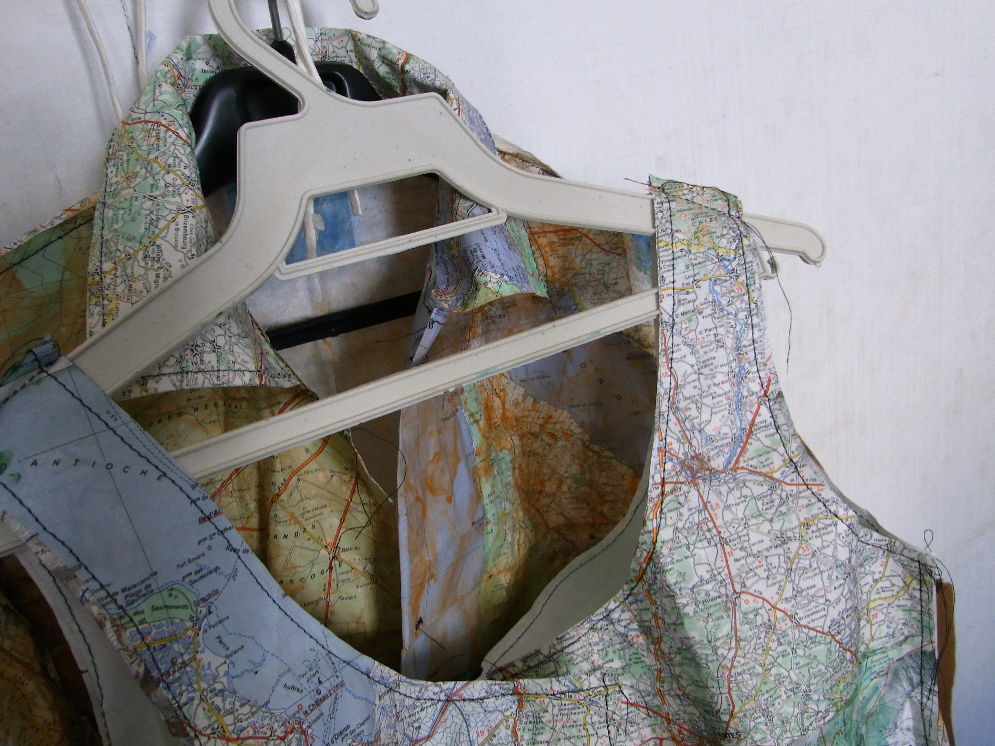 Robes en papier Sylvie Christophe