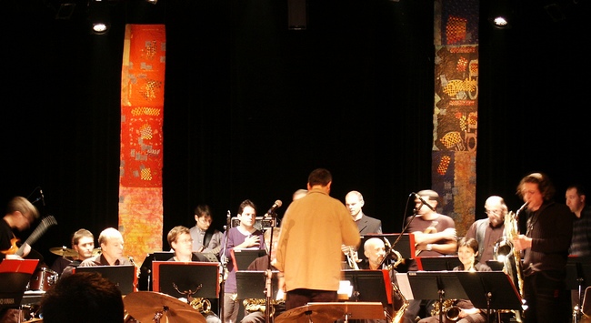 Sylvie Christophe, sc�nographie pour "Hommage � Albert Hamann", 2004.