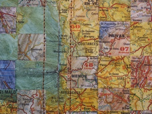 Sylvie Christophe, d�tail de carte.