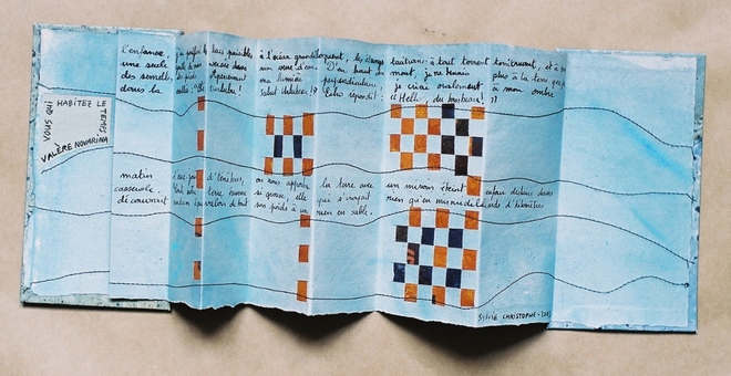 Sylvie Christophe, Val�re Novarina, Vous qui habitez le temps.