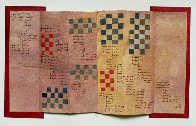 Sylvie Christophe, livre d'artiste.