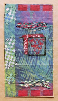 Sylvie Christophe, Motif de poterie algérienne, 2000.