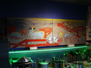 Didier Christophe, diptyque, 2005, Tulle.