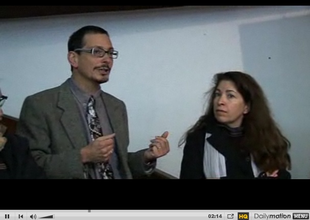 2008 : vernissage, niche-installation "Une musique de nez-noirs", Mus�e des Armes � Tulle.